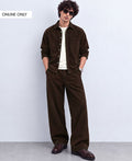 Brown Corduroy Cord Set
