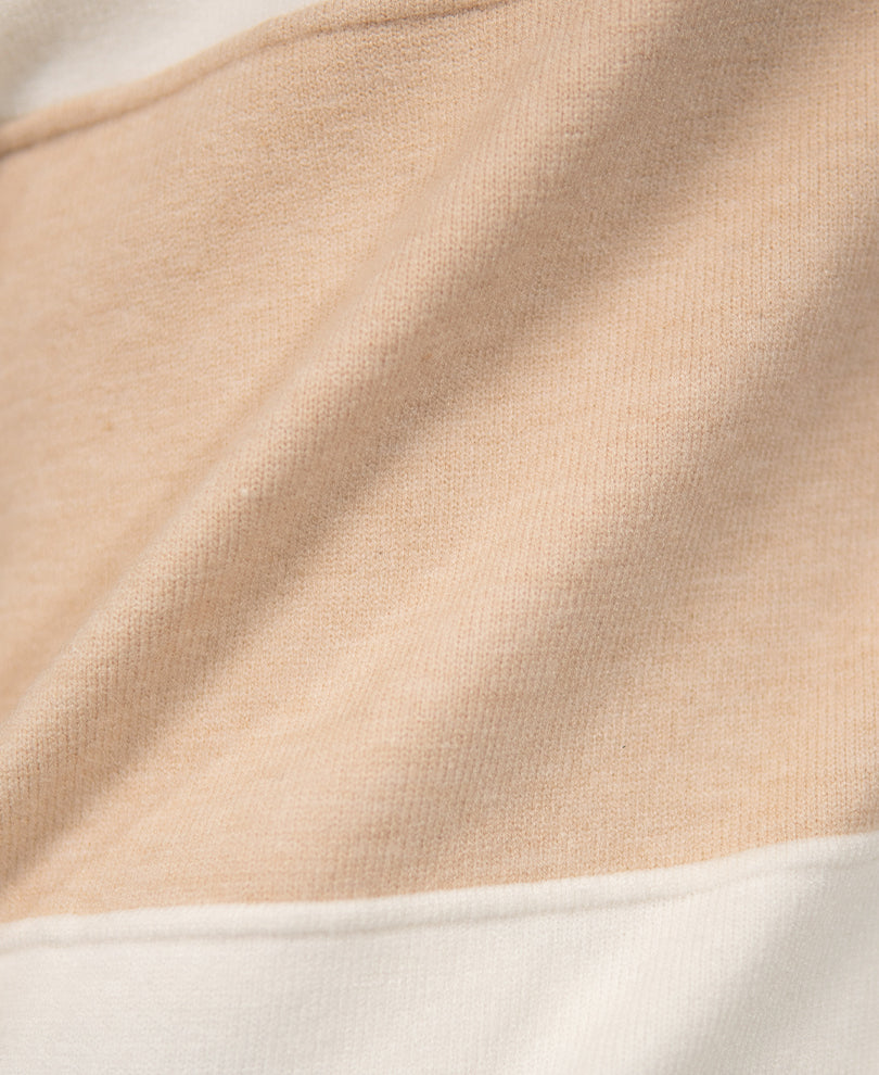 Light Beige Stripe Sweater