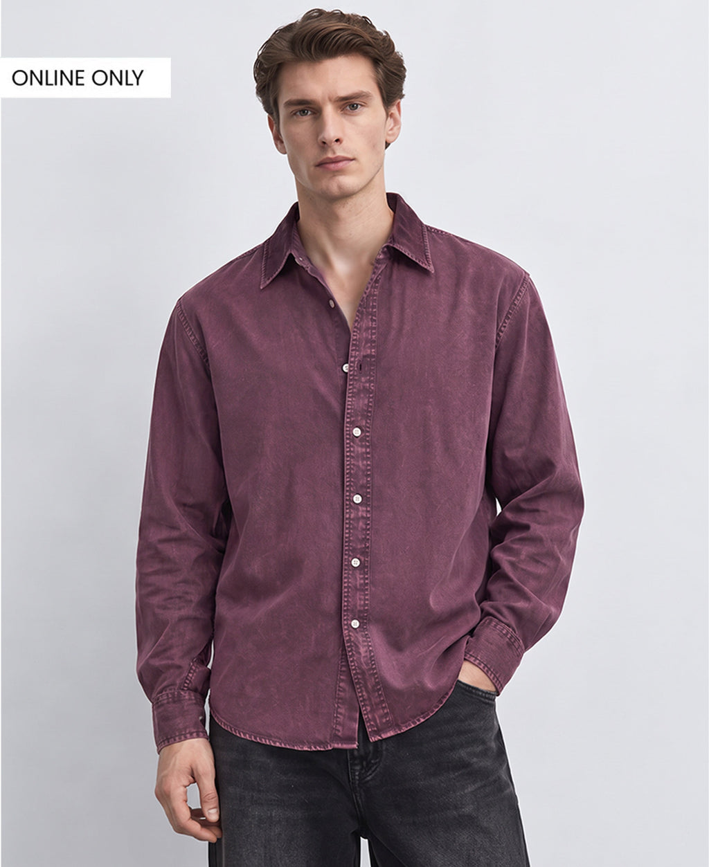 Onion Washed Structured Shirt