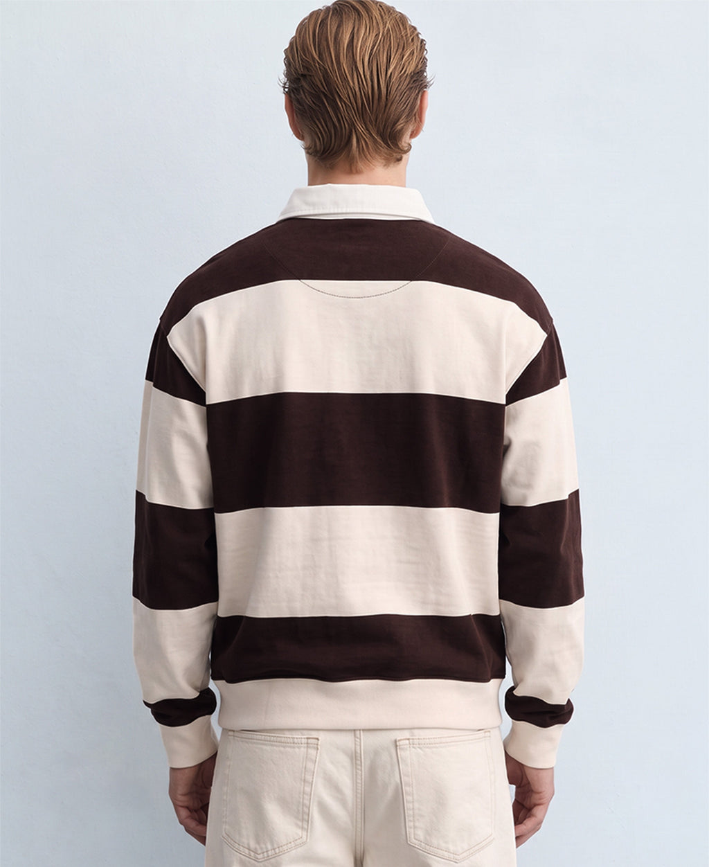 Coffee Striped T-Shirt