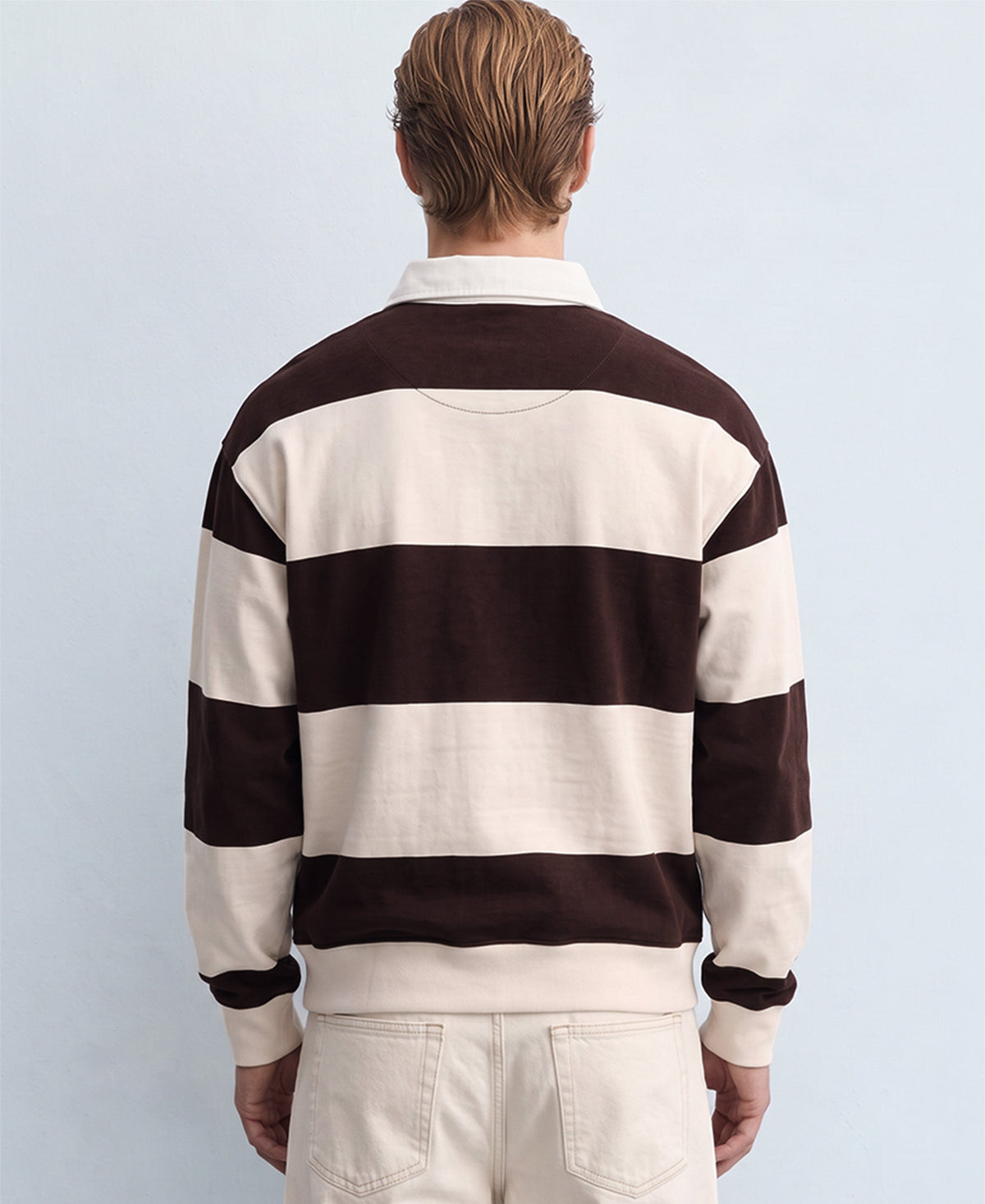 Coffee Striped T-Shirt