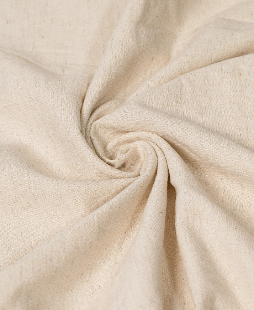 Natural Linen Blend Kurta Shirt