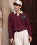 Wine Patch Embroidered T-Shirt