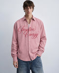 Dusty Pink Printed Shirt