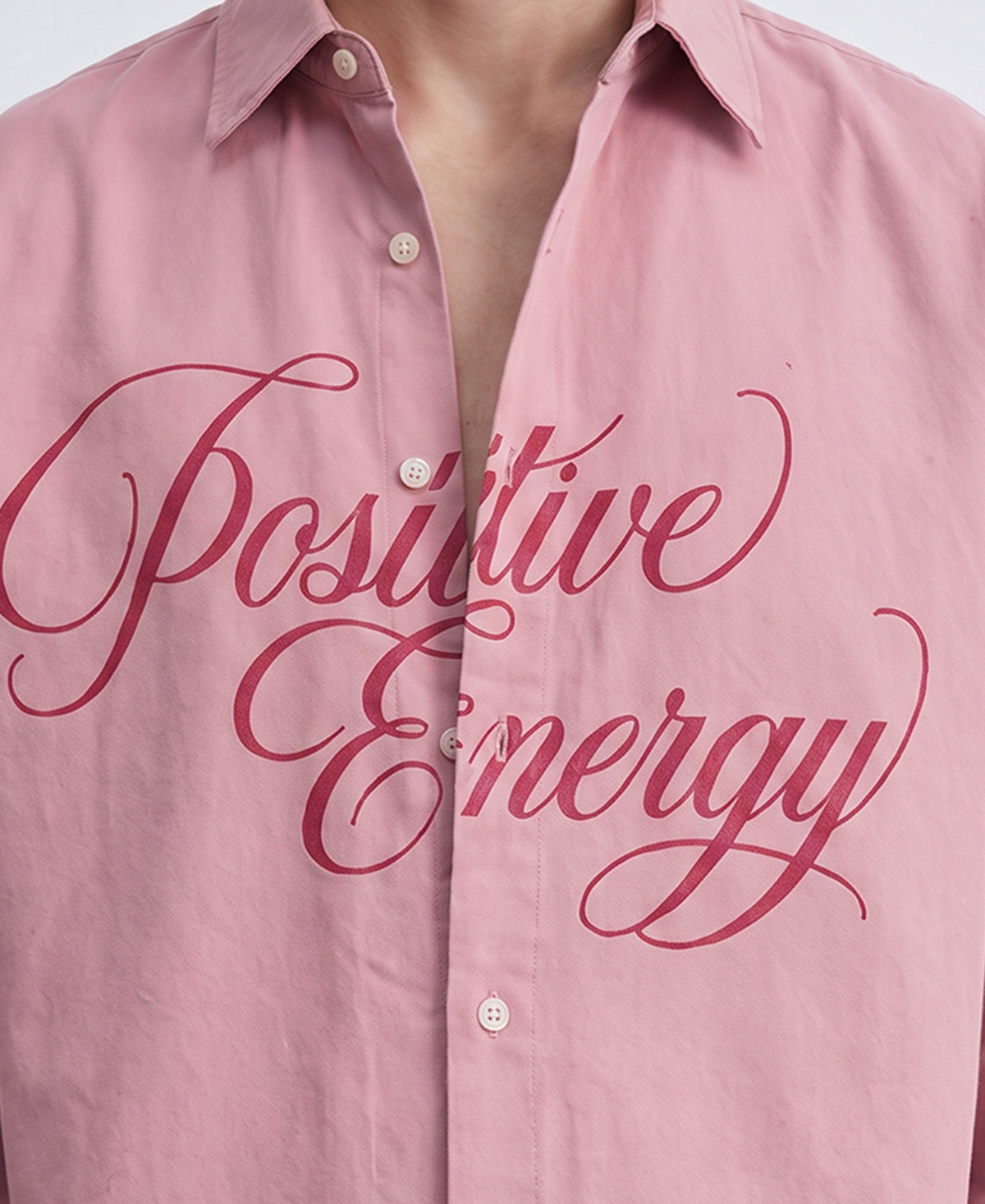 Dusty Pink Printed Shirt