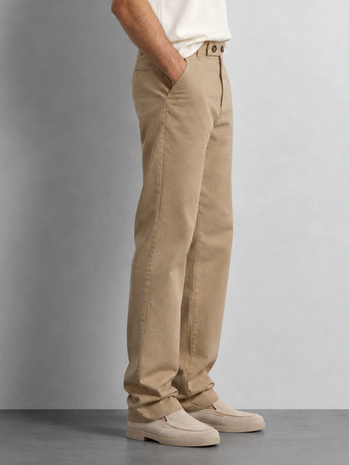 Beige Lightweight Trousers