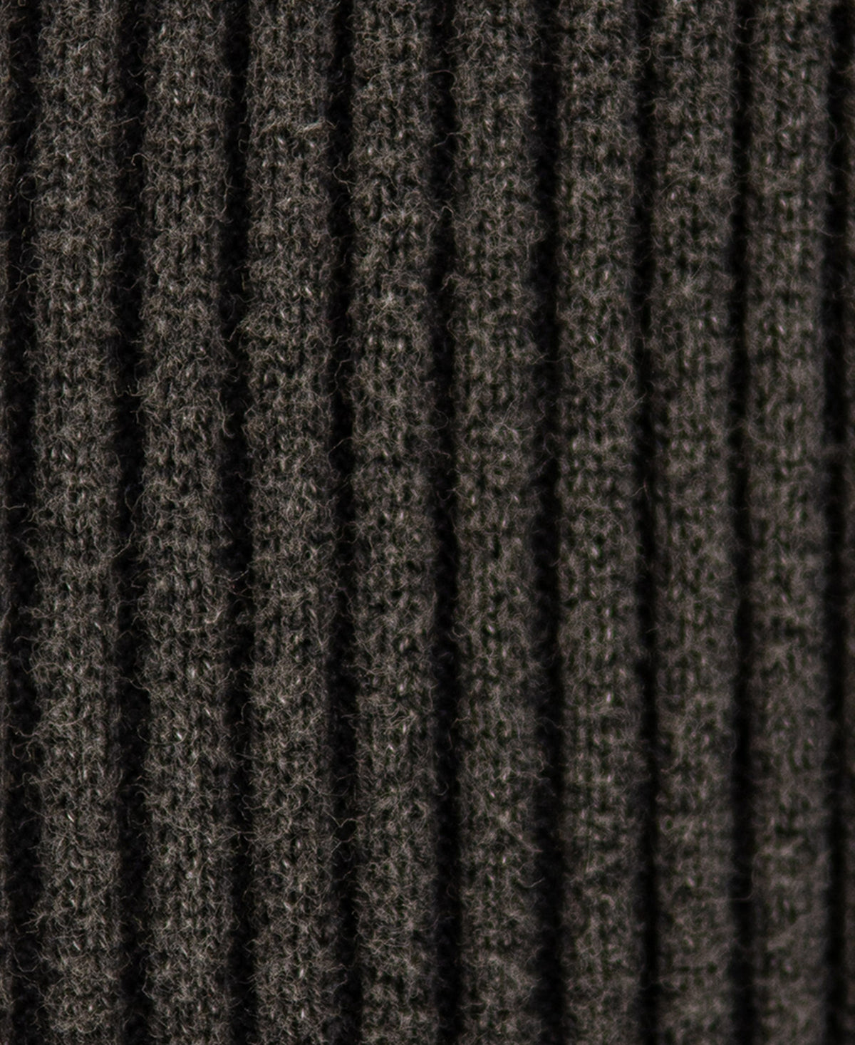 Black Washed Rib Knit T-Shirt 100% Cotton