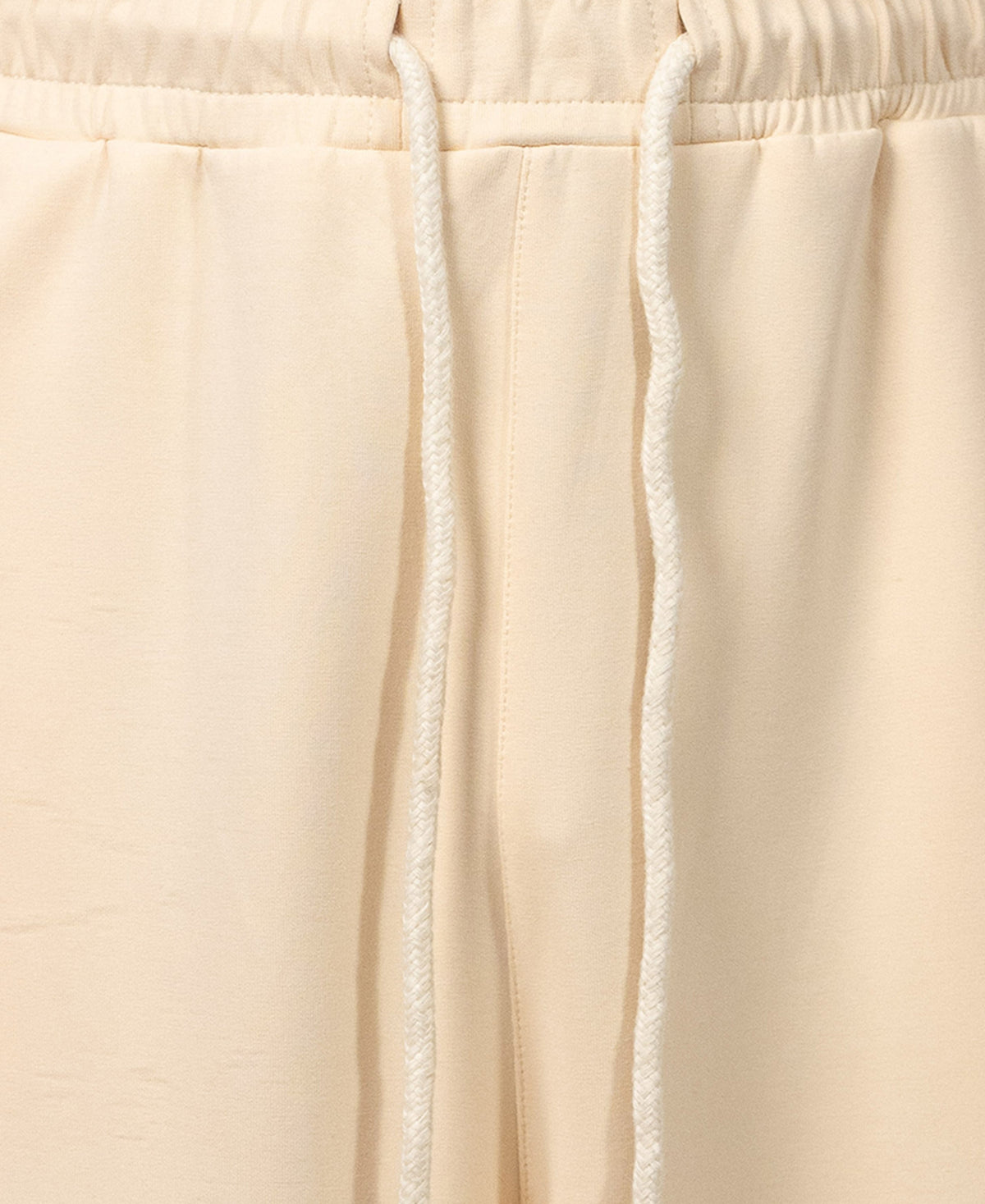Cream Tape Detail Baggy Trackpant