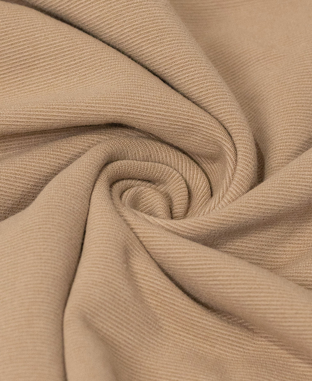 Beige Embroidered Knitted T-Shirt