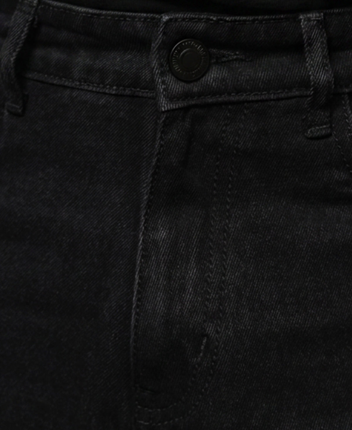Black Washed Baggy Jeans