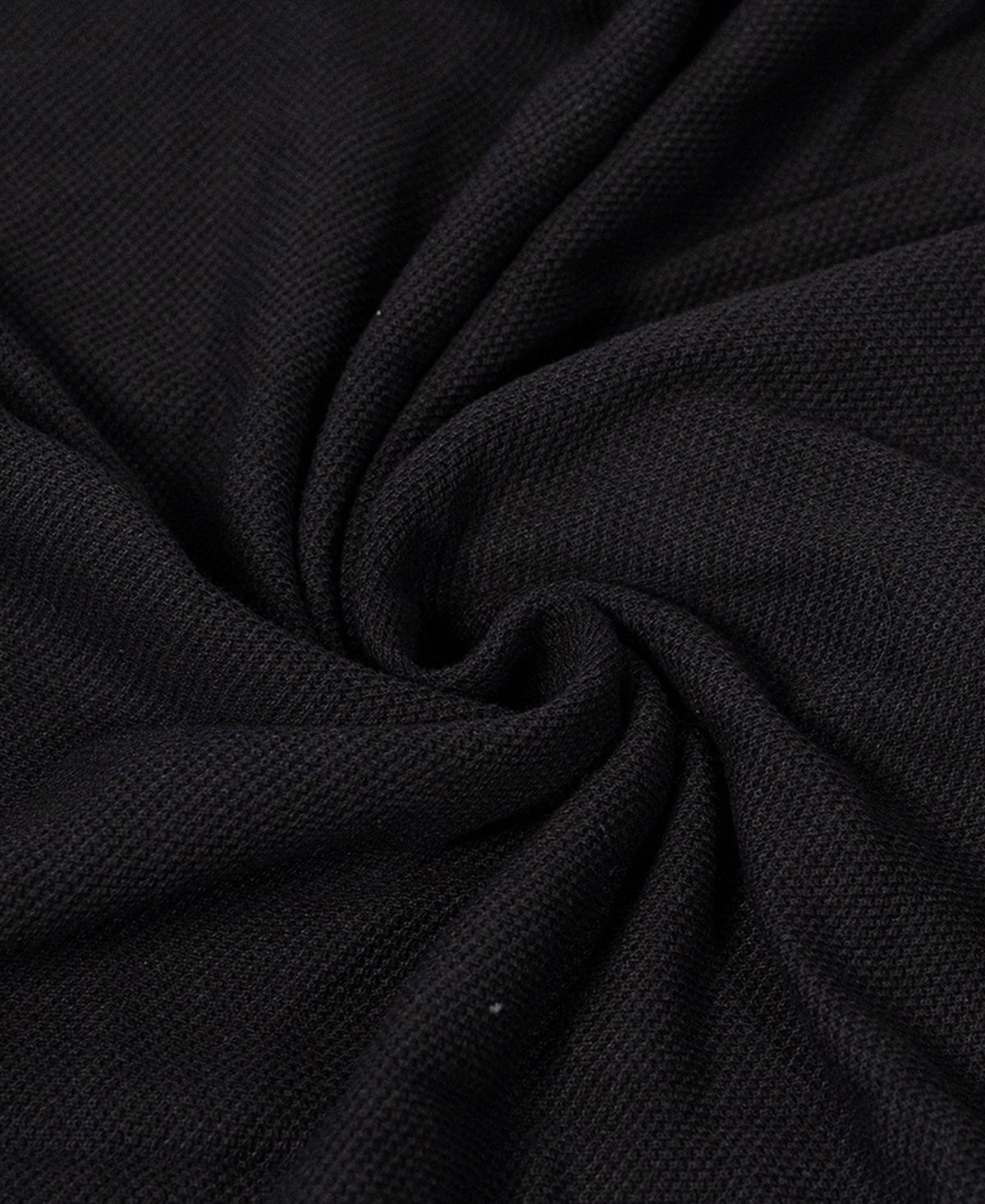 Black Double Collared Polo T-Shirt