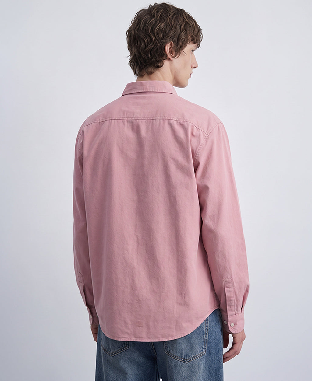 Dusty Pink Printed Shirt