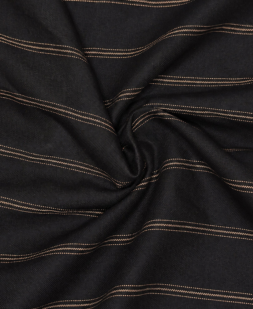 Black Striped Kurta Shirt