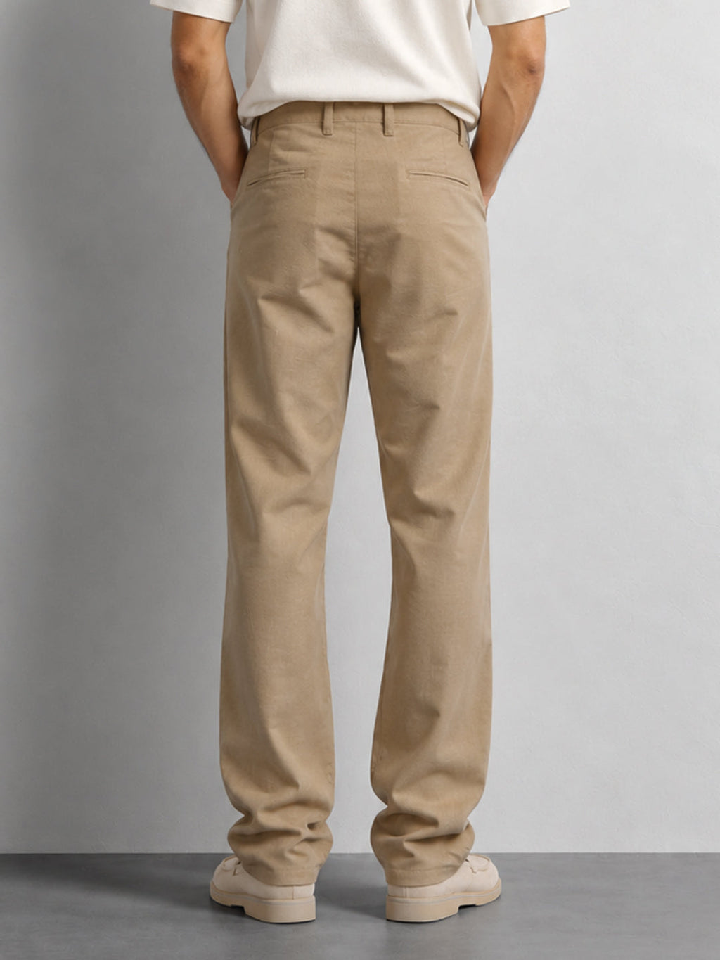 Beige Lightweight Trousers