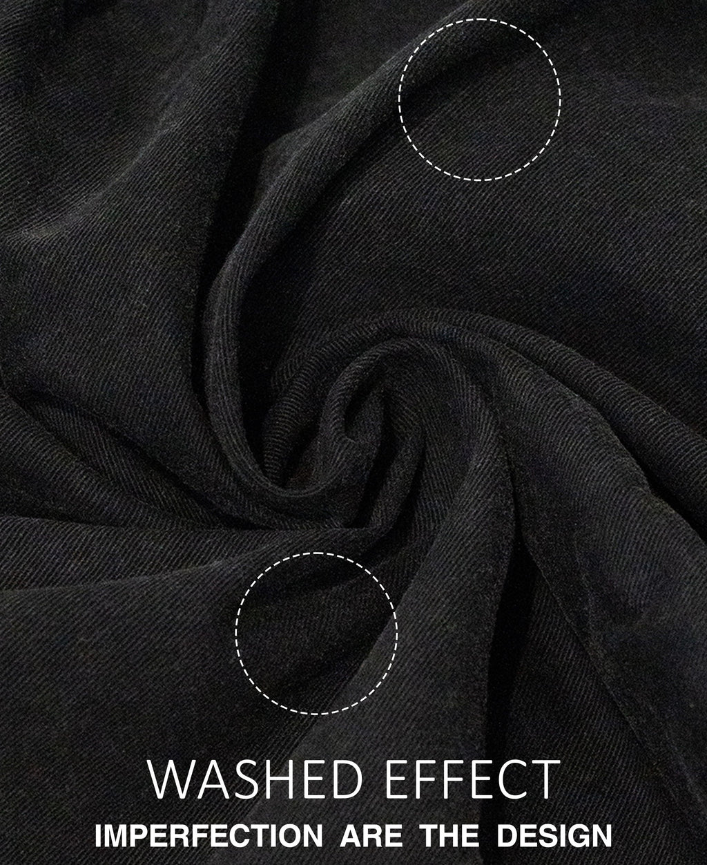 Black Washed Lightweight Denim Shirt