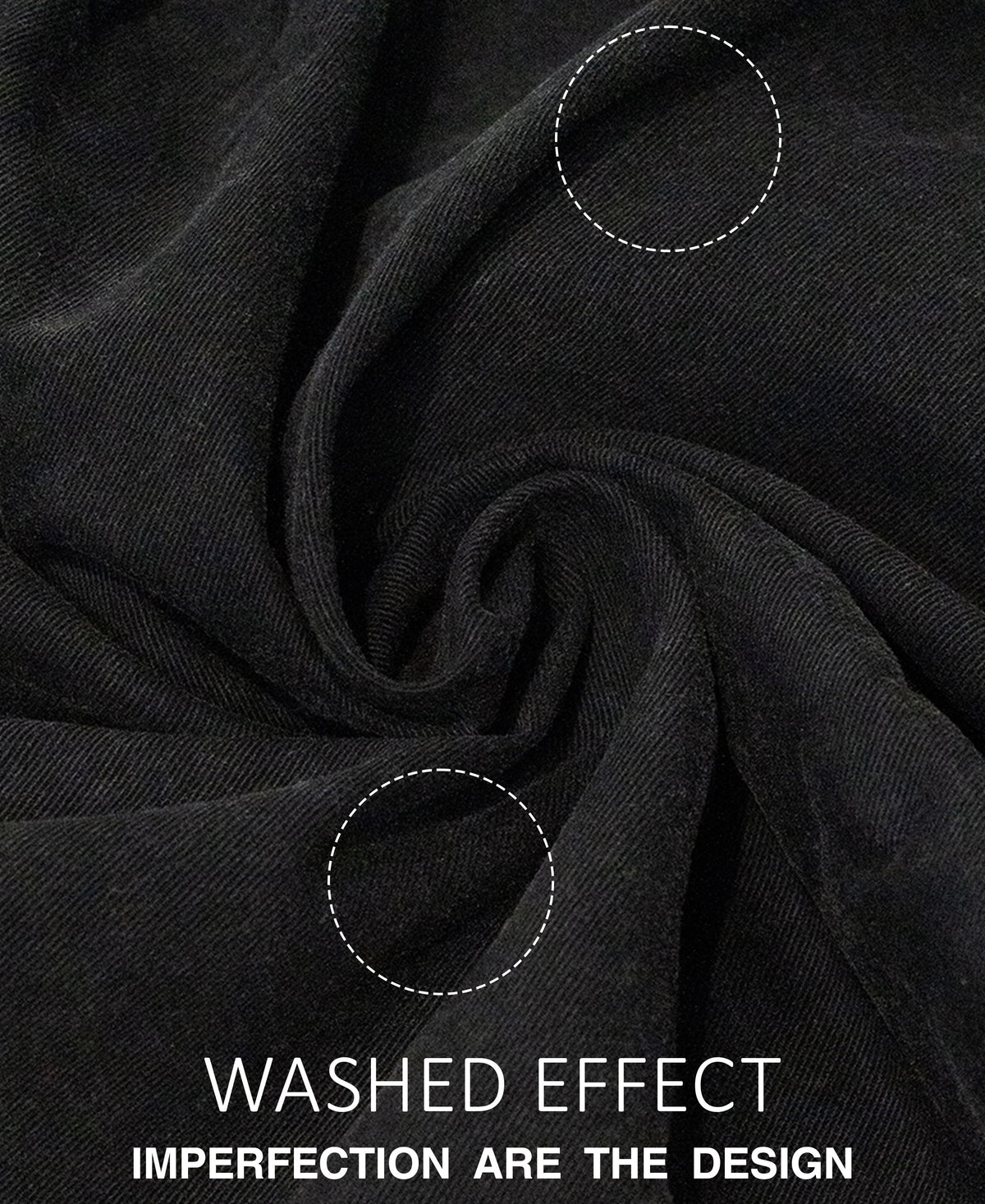 Black Washed Lightweight Denim Shirt