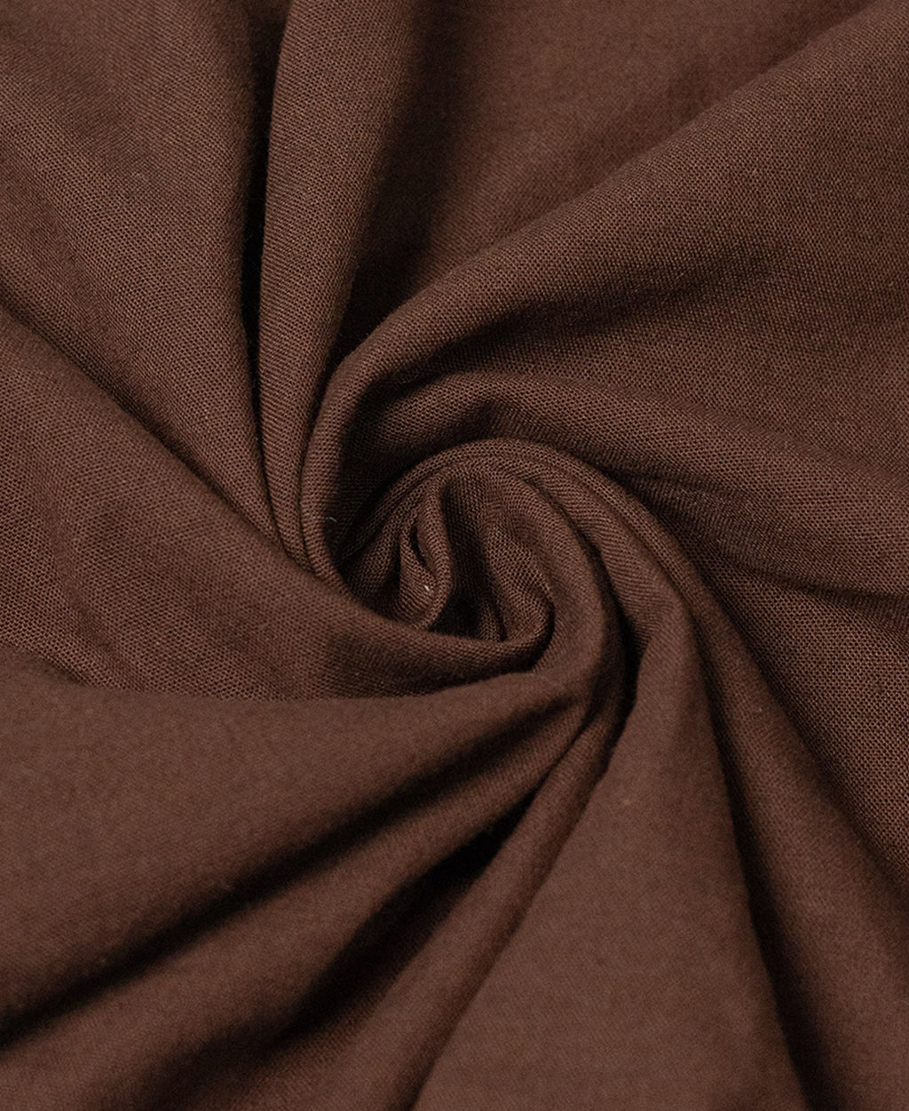 Brown Embroidered Linen Blend Kurta Shirt
