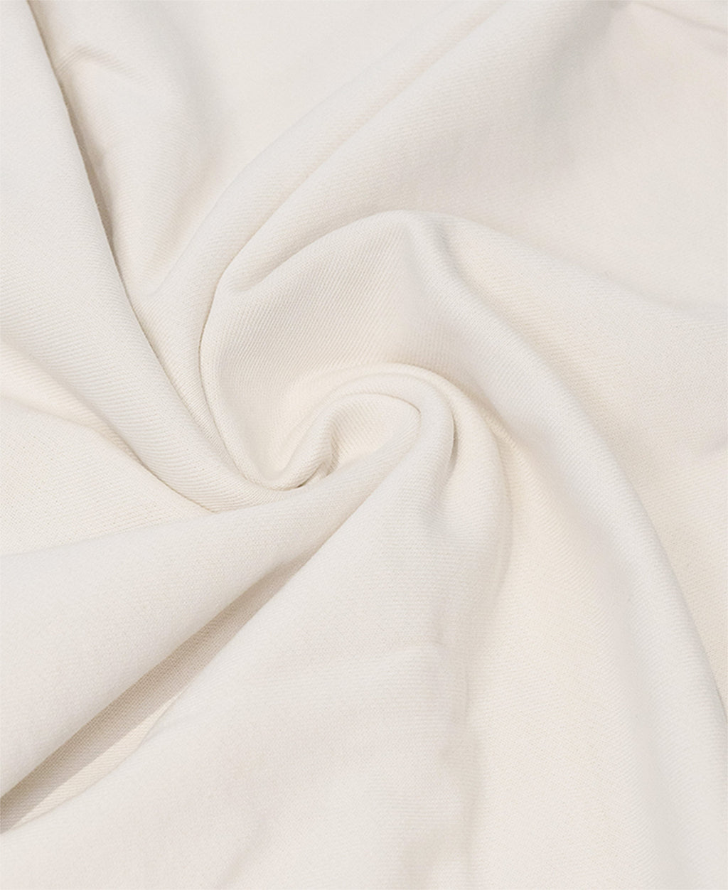 Cream Printed Zipper T-Shirt 100% Cotton