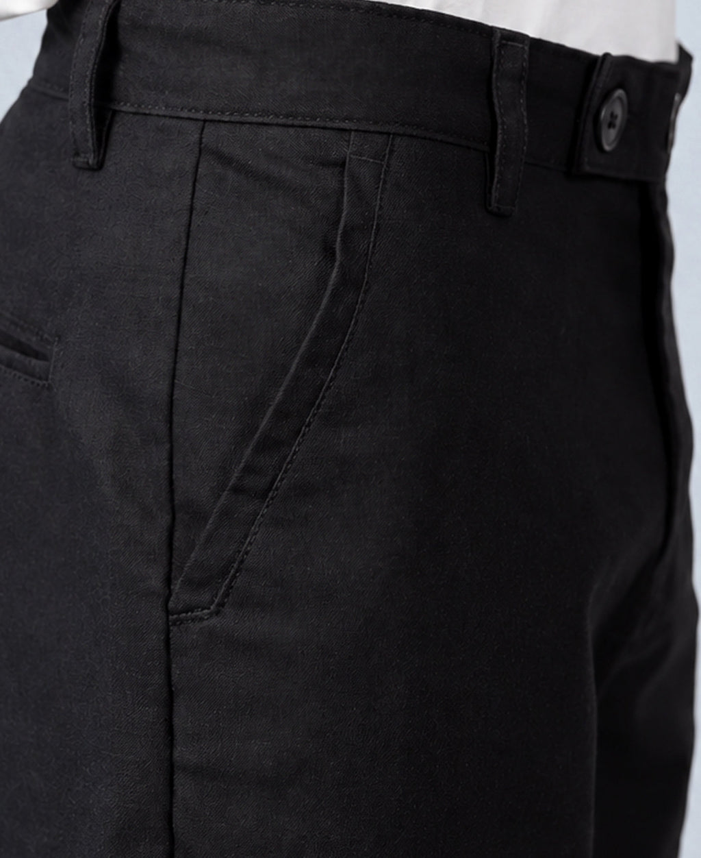 Black Lightweight Trouser