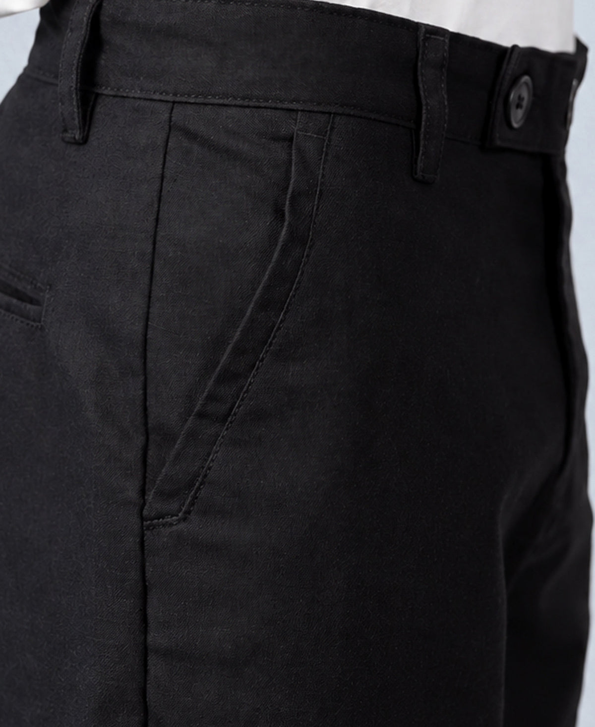 Black Lightweight Trouser